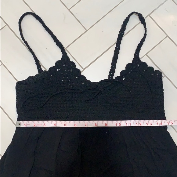 Audrey 3+1 Crochet Top Babydoll Dress - Picture 4 of 5